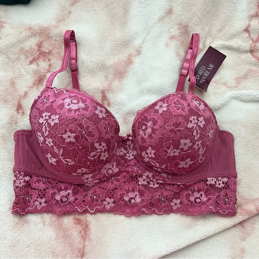 Adore Me longline bra 38C nwt